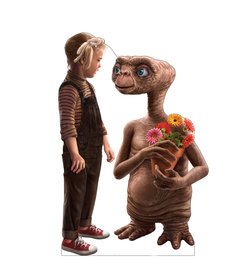 Lifesize E.T. and Gertie Cardboard Cutout