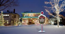 Lifesize North Pole Outdoor Coroplast Yard Sign