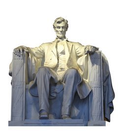 Lincoln Memorial Cardboard Cutout