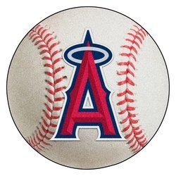 Los Angeles Angels Baseball Rug