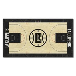 Los Angeles Clippers Basketball Court Runner Rug