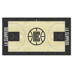 Los Angeles Clippers Basketball Large Court Runner Rug