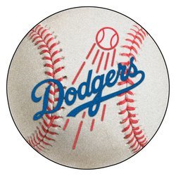 Los Angeles Dodgers Baseball Rug