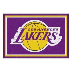 Los Angeles Lakers Floor Rug - 5x8