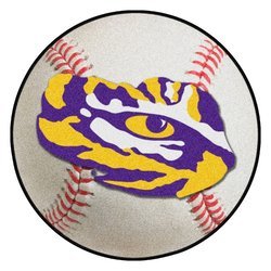 Louisiana State University Baseball Rug