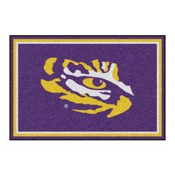 Louisiana State University Floor Rug - 5x8