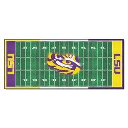 Louisiana State University Football Field Runner Rug