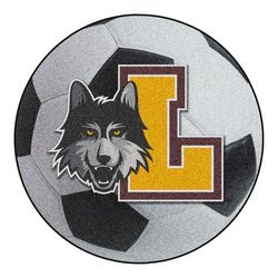 Loyola University Chicago Soccer Ball Rug