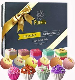 Luxurious Truffles & Cupcakes Bath Bomb Set - 15 Pieces