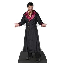 Man in Vampire Coat Cardboard Cutout