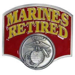 Marines Retired Hitch Cover