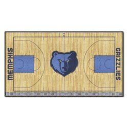 Memphis Grizzlies Basketball Court Runner Rug