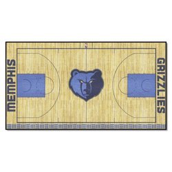 Memphis Grizzlies Basketball Large Court Runner Rug