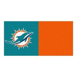 Miami Dolphins Carpet Tiles