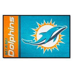 Miami Dolphins Rug - Uniform Inspired Logo