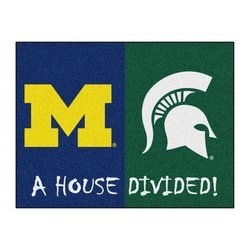 Michigan / Michigan State House Divided All-Star Mat