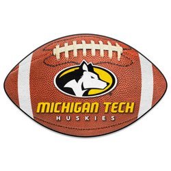 Michigan Tech University Football Rug