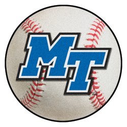 Middle Tennessee State University Baseball Rug