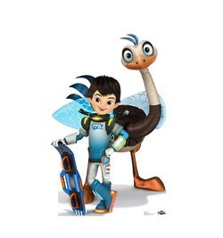 Miles and MERC Disney's Miles from Tomorrowland Cardboard Cutout