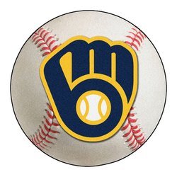 Milwaukee Brewers Baseball Rug