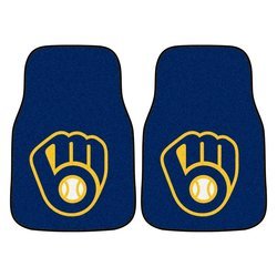 Milwaukee Brewers Car Mat Set