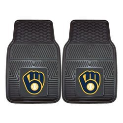 Milwaukee Brewers Heavy Duty Car Mat Set