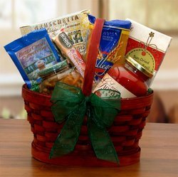 Mini Italian Dinner For Two Gift Basket