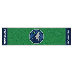 Minnesota Timberwolves Golf Putting Green Mat