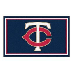 Minnesota Twins Floor Rug - 4x6