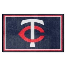 Minnesota Twins Floor Rug - 4x6