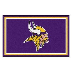 Minnesota Vikings Floor Rug - 4x6