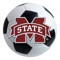 Mississippi State University Soccer Ball Rug