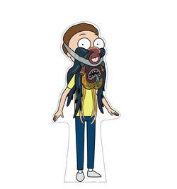 Morty Cardboard Cutout from Rick & Morty