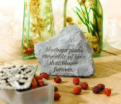 Engraved Mothers Plant The Seeds Of Love Stone
