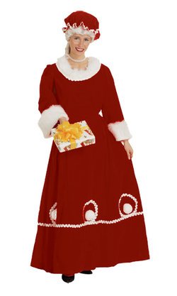 Mrs. Santa Velvet Costume