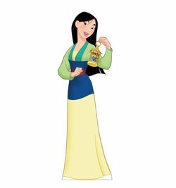 Mulan Cardboard Cutout