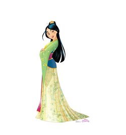 Mulan Disney Princess Friendship Adventures Cardboard Cutout