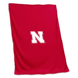 Nebraska Sweatshirt Blanket