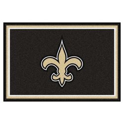 New Orleans Saints Floor Rug - 5x8