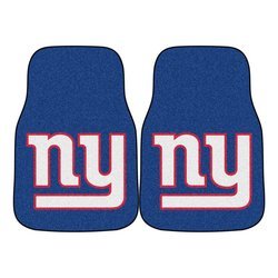 New York Giants Car Mat Set