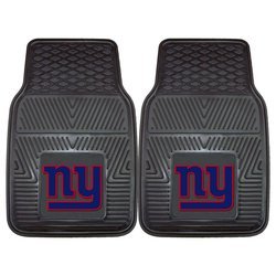 New York Giants Heavy Duty Car Mat Set