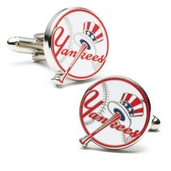 New York Yankees Baseball Cufflinks