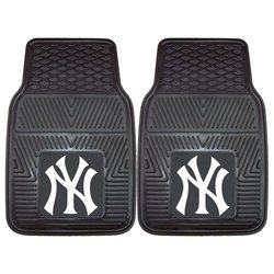 New York Yankees Heavy Duty Car Mat Set - Alternate Logo