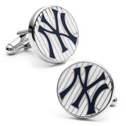 New York Yankees Pinstripe Cufflinks