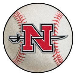 Nicholls State University Baseball Rug