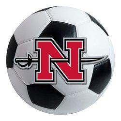 Nicholls State University Soccer Ball Rug