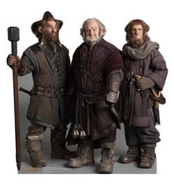 Nori Dori Ori The Dwarfs The Hobbit Cardboard Cutout