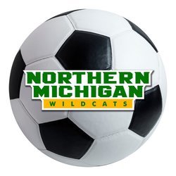 Northern Michigan University Soccer Ball Rug