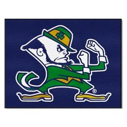 Notre Dame University All-Star Mat - Fighting Irish Logo