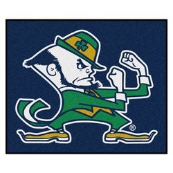 Notre Dame University Tailgate Mat - Fighting Irish Logo